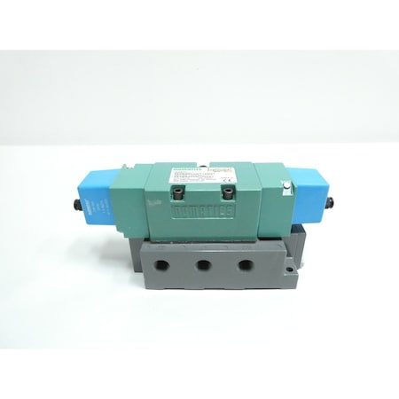 Numatics 24V-DC 150PSI PNEUMATIC SOLENOID VALVE 553BB43AMT19M61